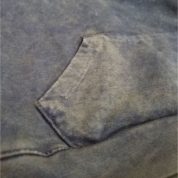 Sometime Soon Blaze Lava Wash Hoodie sz 4 in Green - Picture 4 of 9